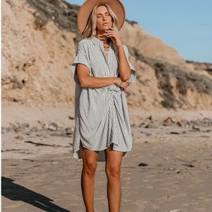 Vici Surfin Safari Striped Dress